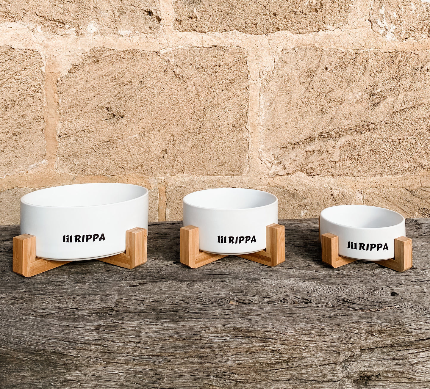 Small Ceramic Bowl With Stand